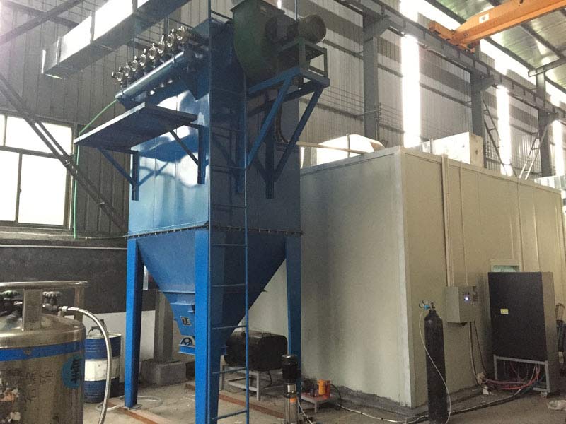 上海劉經(jīng)理打磨車間的兩臺(tái)PL單機(jī)除塵器安裝完畢 上海劉經(jīng)理打磨車間的兩臺(tái)PL單機(jī)除塵器安裝完畢