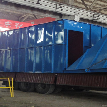 有機肥廠造粒、風選、包裝工序DMC-120除塵器已發貨